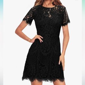 Black Lace Dress